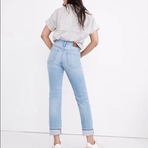 Madewell classic straight jeans - rainbow edition